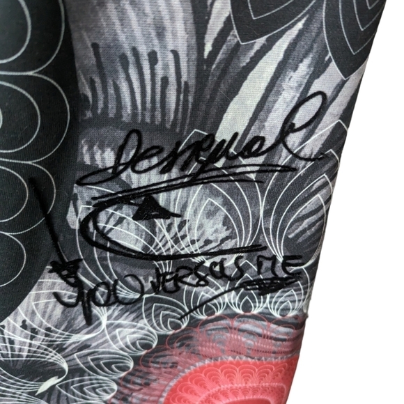 DISIGUAL NWT mini dress, cat sleeve, deep round back neck collar - Picture 2 of 5